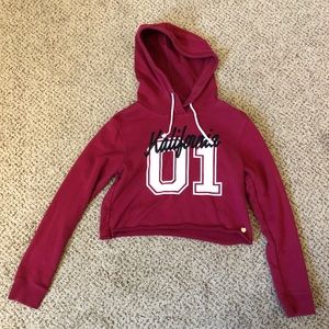 Cropped hoodie